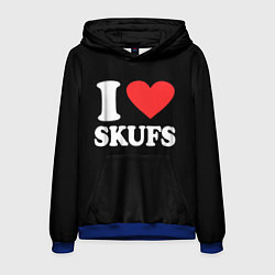 Мужская толстовка I love skufs