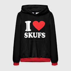 Мужская толстовка I love skufs