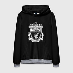 Толстовка-худи мужская Liverpool fc club, цвет: 3D-меланж