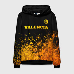 Мужская толстовка Valencia - gold gradient посередине