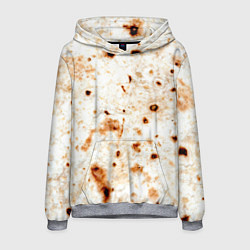 Мужская толстовка Текстура светлого лаваша