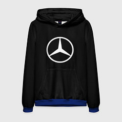 Мужская толстовка Mercedes benz logo white