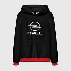 Мужская толстовка Opel logo white