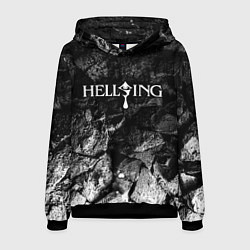 Мужская толстовка Hellsing black graphite