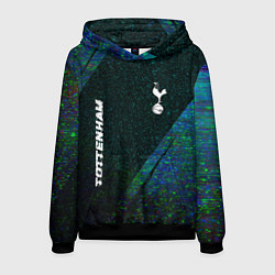 Мужская толстовка Tottenham glitch blue