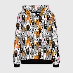 Мужская толстовка Кошачьи лапы