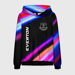 Толстовка-худи мужская Everton speed game lights, цвет: 3D-черный