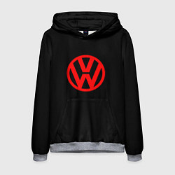 Мужская толстовка Volkswagen red logo