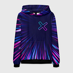 Мужская толстовка A Silent Voice neon blast lines