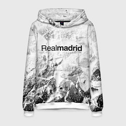 Мужская толстовка Real Madrid white graphite