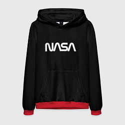 Мужская толстовка Nasa white logo