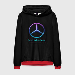 Мужская толстовка Mercedes neon logo