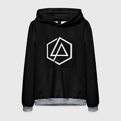 Мужская толстовка Linkin park logo white