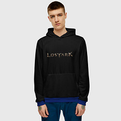 Толстовка-худи мужская Lostark, цвет: 3D-синий — фото 2