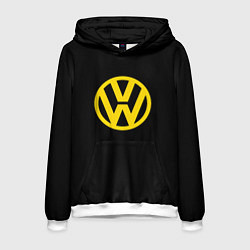 Мужская толстовка Volkswagen logo yellow