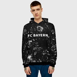 Толстовка-худи мужская Bayern black ice, цвет: 3D-черный — фото 2