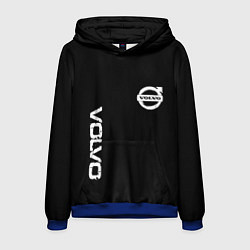 Мужская толстовка Volvo white logo auto steel