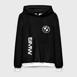 Мужская толстовка BMW logo white auto