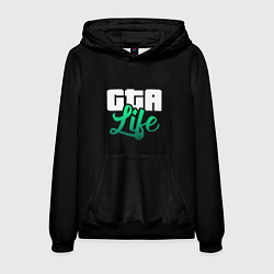 Мужская толстовка GTA life logo