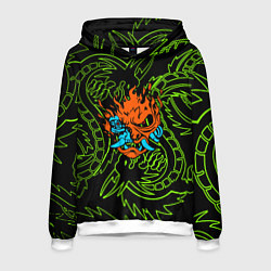 Мужская толстовка Samurai dragon steel logo