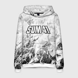 Мужская толстовка Sum41 white graphite