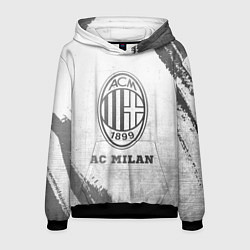 Мужская толстовка AC Milan - white gradient