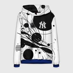 Мужская толстовка New York Yankees baseball team - abstraction