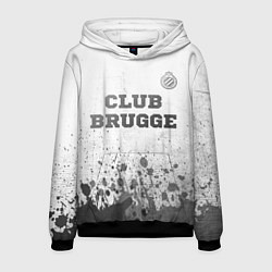 Мужская толстовка Club Brugge - white gradient посередине