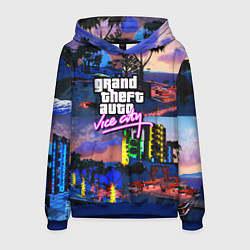 Мужская толстовка GTA vice city коллаж