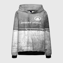 Мужская толстовка Great Wall - grey gradient посередине