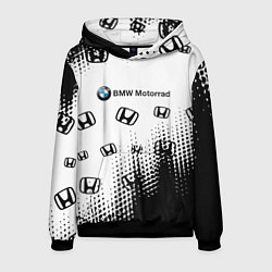 Мужская толстовка BMW x honda pattern