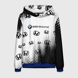 Мужская толстовка BMW x honda pattern