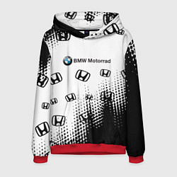 Мужская толстовка BMW x honda pattern