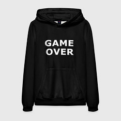 Мужская толстовка Game over white logo