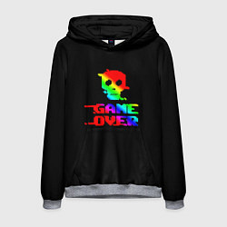 Мужская толстовка Game over gradient