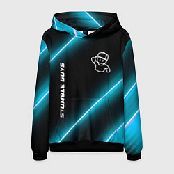 Мужская толстовка Stumble Guys неоновые лампы
