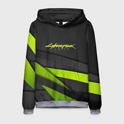 Мужская толстовка Cyberpunk 2077 stripes line