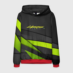 Мужская толстовка Cyberpunk 2077 stripes line