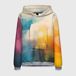 Мужская толстовка Живопись мазками