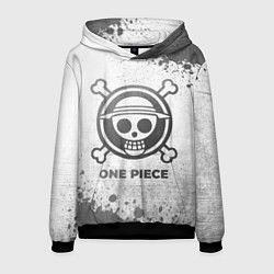 Мужская толстовка One Piece - white gradient