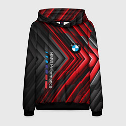 Мужская толстовка BMW geometry stripes red