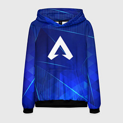 Мужская толстовка Apex Legends blue poly