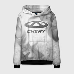 Мужская толстовка Chery - white gradient