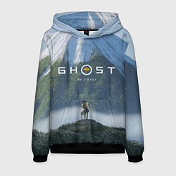 Мужская толстовка Ацу на коне Ghost of Yotei