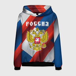 Мужская толстовка Цвета флага России, паттерн