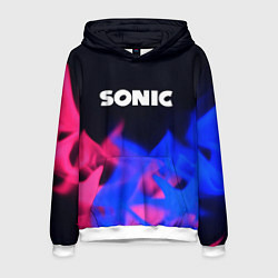 Мужская толстовка Sonic neon flame