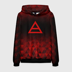 Мужская толстовка Thirty Seconds to Mars red poly