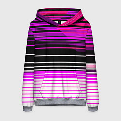 Мужская толстовка Разноцветные вертикальные линии