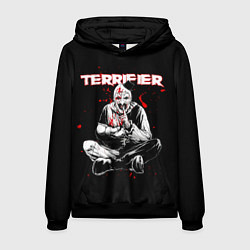 Толстовка-худи мужская Terrifier clown Art, цвет: 3D-черный