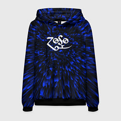 Мужская толстовка Led Zeppelin blue energy